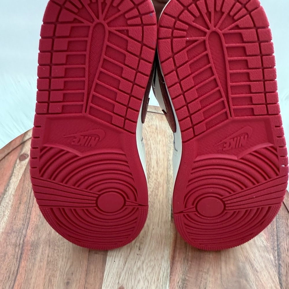 Nike Air Jordan 1 Low Ruby Red Sneakers Retro HJ9338-106 Womens Size - Picture 6 of 11